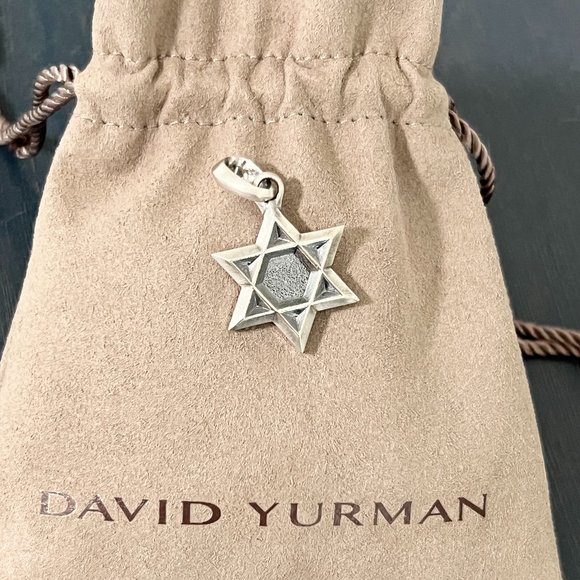 David Yurman Men's Petrvs Star of David Amulet in Sterling Silver
